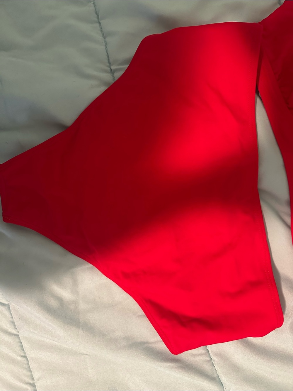 Red Ruffle Bikini NWOT - Picture 5 of 6